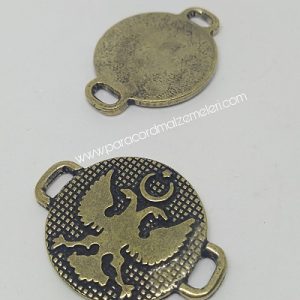 PARACORD BİLEKLİK AKSESUAR KARTAL BRONZ RENK - Görsel 5