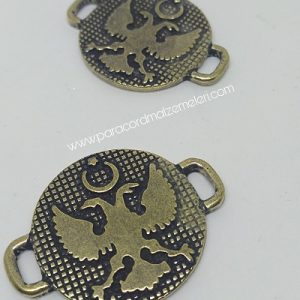 PARACORD BİLEKLİK AKSESUAR KARTAL BRONZ RENK - Görsel 4