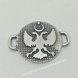 PARACORD BİLEKLİK AKSESUAR KARTAL GÜMÜŞ RENK - Görsel 3