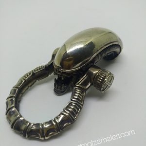 PARACORD BİLEKLİK AKSESUAR KLİPS ALİEN GÜMÜŞ RENK - Görsel 1