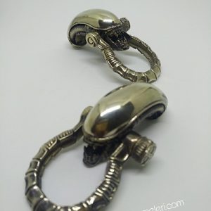PARACORD BİLEKLİK AKSESUAR KLİPS ALİEN GÜMÜŞ RENK - Görsel 3
