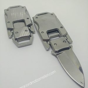 PARACORD BİLEKLİK AKSESUAR TRANSFORMERS BIÇAK KLİPS ARMASIZ MODEL GÜMÜŞ RENK - Görsel 6