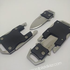 PARACORD BİLEKLİK AKSESUAR TRANSFORMERS BIÇAK KLİPS ARMASIZ MODEL SİYAH RENK - Görsel 5