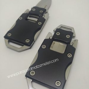PARACORD BİLEKLİK AKSESUAR TRANSFORMERS BIÇAK KLİPS ARMASIZ MODEL SİYAH RENK - Görsel 3