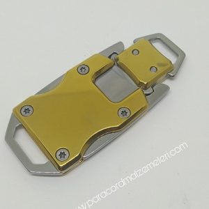 PARACORD BİLEKLİK AKSESUAR TRANSFORMERS BIÇAK KLİPS ARMASIZ MODEL GOLD RENK - Görsel 9
