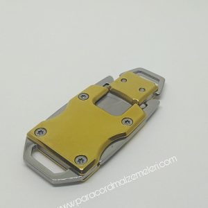 PARACORD BİLEKLİK AKSESUAR TRANSFORMERS BIÇAK KLİPS ARMASIZ MODEL GOLD RENK - Görsel 8