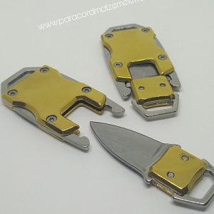 PARACORD BİLEKLİK AKSESUAR TRANSFORMERS BIÇAK KLİPS ARMASIZ MODEL GOLD RENK - Görsel 7