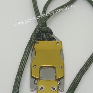 PARACORD BİLEKLİK AKSESUAR TRANSFORMERS BIÇAK KLİPS ARMASIZ MODEL GOLD RENK - Görsel 6