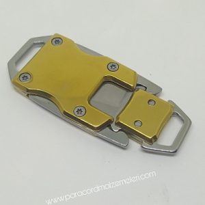 PARACORD BİLEKLİK AKSESUAR TRANSFORMERS BIÇAK KLİPS ARMASIZ MODEL GOLD RENK - Görsel 5