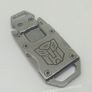 PARACORD BİLEKLİK AKSESUAR TRANSFORMERS BIÇAK KLİPS GÜMÜŞ RENK - Görsel 3