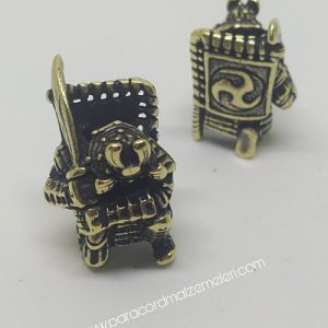 PARACORD AKSESUAR SAMURAY BRONZ RENK - Görsel 1