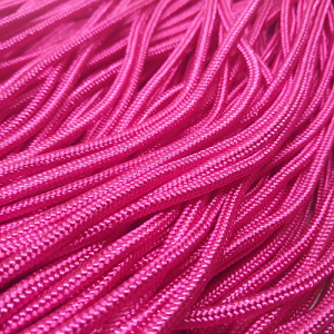 PARACORD İP, PARACORD BİLEKLİK AKSESUAR İPİ ŞEKER PEMBE RENK 3 mm - Görsel 1
