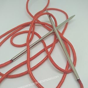 PARACORD MALZEMELERİ 1,5 MM ÇELİK ÖRGÜ İĞNESİ - Görsel 4