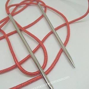 PARACORD MALZEMELERİ 1,5 MM ÇELİK ÖRGÜ İĞNESİ - Görsel 3