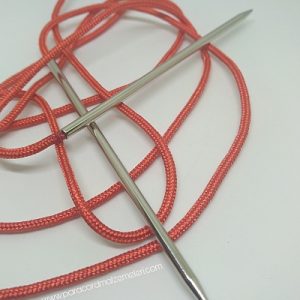 PARACORD MALZEMELERİ 1,5 MM ÇELİK ÖRGÜ İĞNESİ - Görsel 2