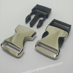 PARACORD BİLEKLİK PLASTİK METAL TOKA KLİPS LARGE BOY - Görsel 3