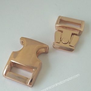 PARACORD BİLEKLİK TOKA KLİPS BAKIR RENK - Görsel 4