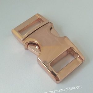 PARACORD BİLEKLİK TOKA KLİPS BAKIR RENK - Görsel 5