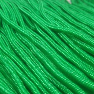 Paracord İp , Paracord Bileklik İpi Yeşil Renk 2 mm - Görsel 1