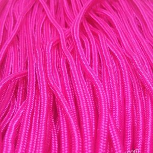 PARACORD İP, PARACORD BİLEKLİK AKSESUAR İPİ KOYU PEMBE RENK 3 mm - Görsel 2