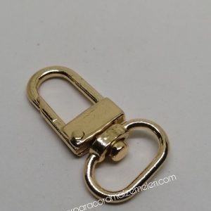 Paracod Anahtarlık Ve Kolye Bağlantı Aparatı Geniş Kulp Gold Renk  - Görsel 4