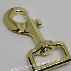 Paracod Anahtarlık Ve Pet Tasma Kanca Gold Renk Model C - Görsel 1