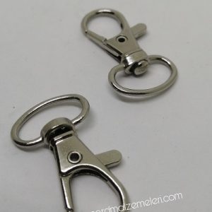 Paracord Anahtarlık ve Boyun Askı Aparatı Klips Model B Gümüş Renk - Görsel 6