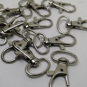 Paracord Anahtarlık ve Boyun Askı Aparatı Klips Model B Gümüş Renk - Görsel 3