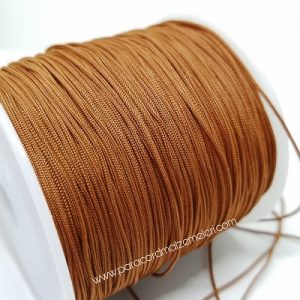 Paracord İp , Micro Cord İp 0,8 mm Açık Kahve Renk - Görsel 1