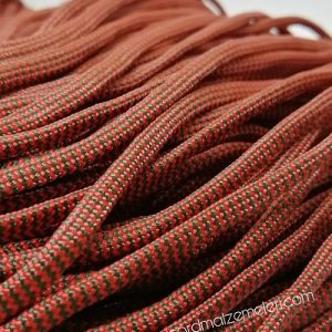 Paracord 550 İp, Paracord Paraşüt Bileklik İpi Kahve Mavi Beyaz Renk - Görsel 5