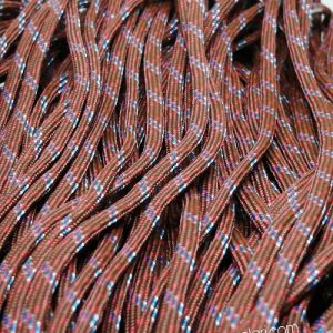 Paracord 550 İp, Paracord Paraşüt Bileklik İpi Kahve Mavi Beyaz Renk - Görsel 4