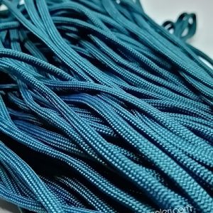 Paracord İp , Paracord 550 lb Paraşüt Bileklik İpi Petrol Mavi Renk - Görsel 2