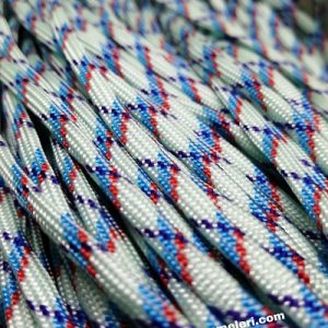 Paracord 550 İp, Paracord Paraşüt Bileklik İpi Ebruli Mavi Renkler - Görsel 2