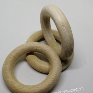 Paracord Aksesuar Ahşap Halka Küçük Boy - Görsel 3
