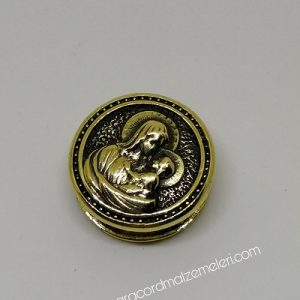 Paracord Aksesuar Figür Meryem İsa Bronz Renk - Görsel 2