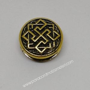 Paracord Aksesuar Viking Figür Valkyrya Bronz Renk - Görsel 1