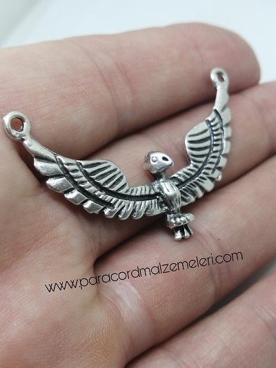 Paracord-Aksesuar-Aztec-Kartal-Gumus-Renk-1.jpg