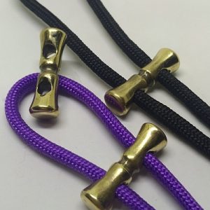 Paracord Bileklik Aksesuar Çubuk Klips Bronz Renk - Görsel 4