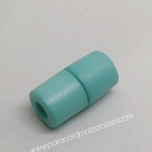 Paracord Aksesuar Bileklik ve Kolye Bağlantı Aparatı Cam Göbeği Renk - Görsel 4