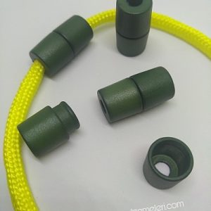 Paracord Aksesuar Bileklik ve Kolye Bağlantı Aparatı Haki Yeşil Renk - Görsel 2