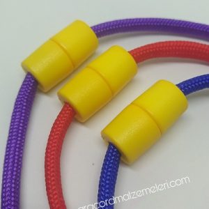 Paracord Aksesuar Bileklik ve Kolye Bağlantı Aparatı Sarı Renk - Görsel 1