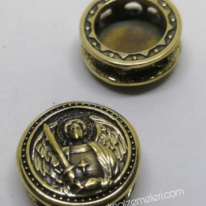 Paracord Aksesuar Figür Archangel Michael Bronz Renk - Görsel 3
