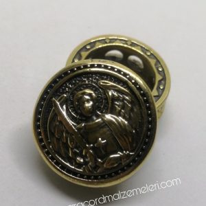 Paracord Aksesuar Figür Archangel Michael Bronz Renk - Görsel 1