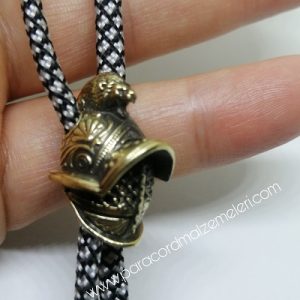 Paracord Aksesuar Gladyatör Aslan Baş Bronz Renk - Görsel 5