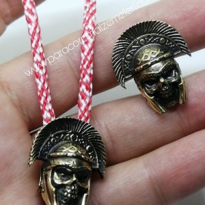Paracord Aksesuar Boncuk Roman Skull - Görsel 6