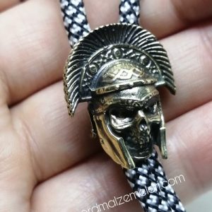 Paracord Aksesuar Boncuk Roman Skull - Görsel 1