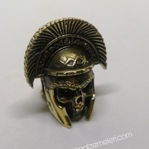 Paracord Aksesuar Boncuk Roman Skull - Görsel 5
