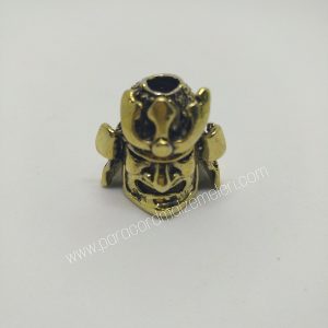 Paracord Aksesuar Samuray Boncuk Gold Renk - Görsel 1