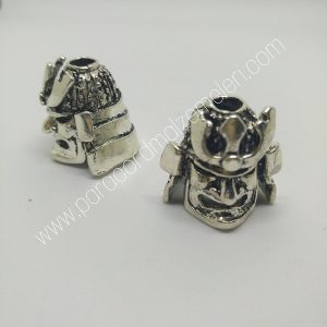 Paracord Aksesuar Samuray Boncuk Gümüş Renk - Görsel 5