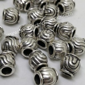 Paracord Aksesuar Boncuk Sargı Model Gümüş Renk - Görsel 2